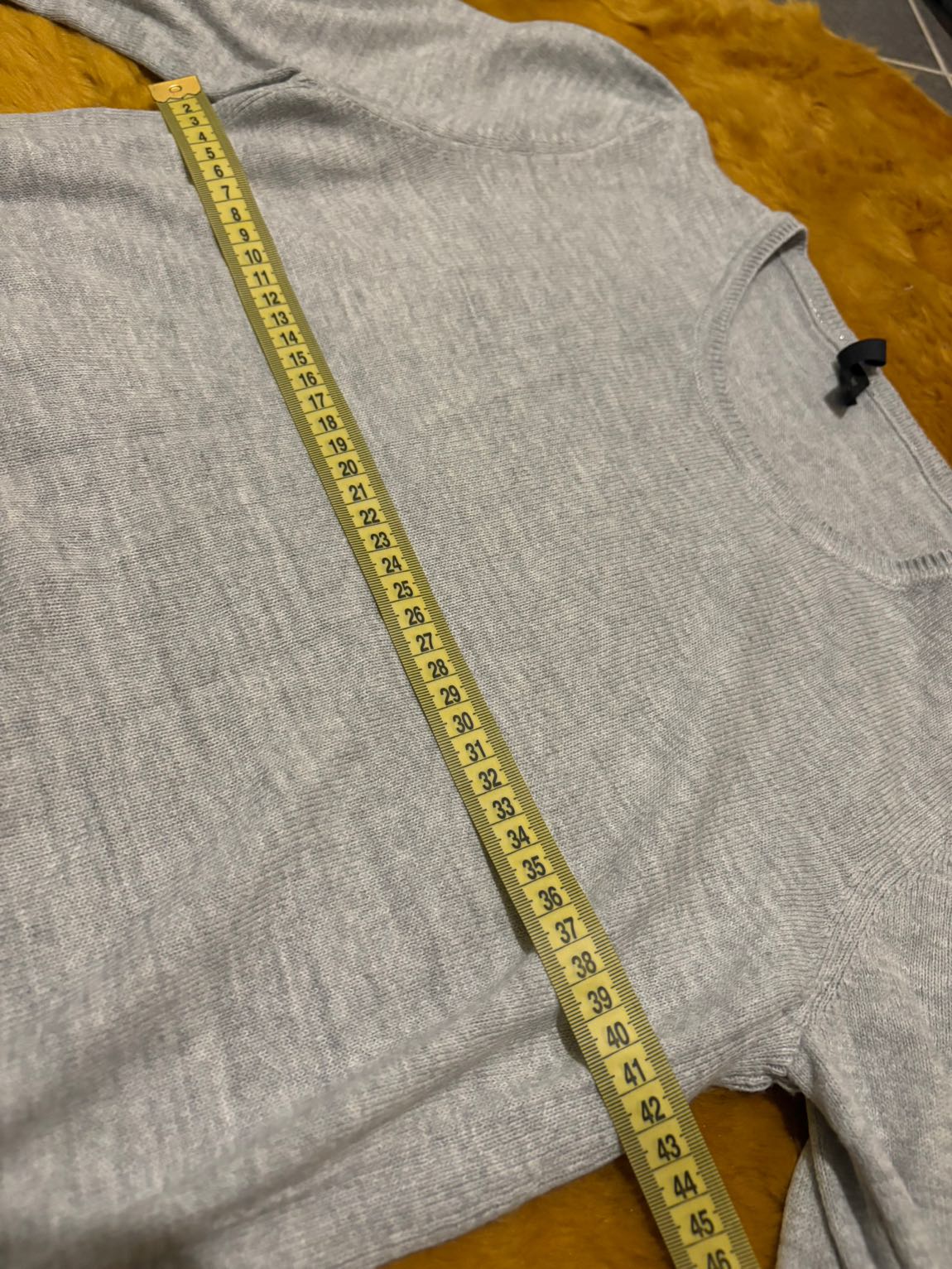 Vintage 90’s Gri İnce Kazak — görsel 6/6