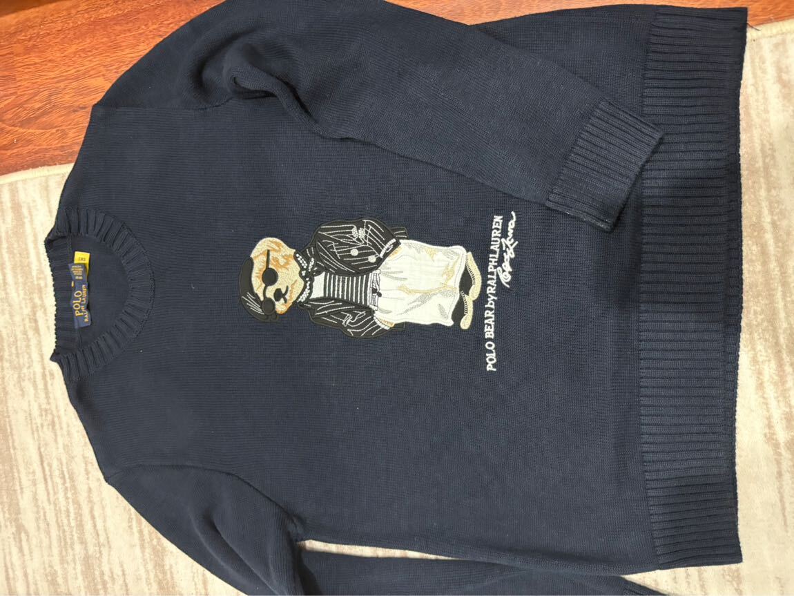 Polo Ralph Lauren Bear Desenli Kazak — görsel 2/5