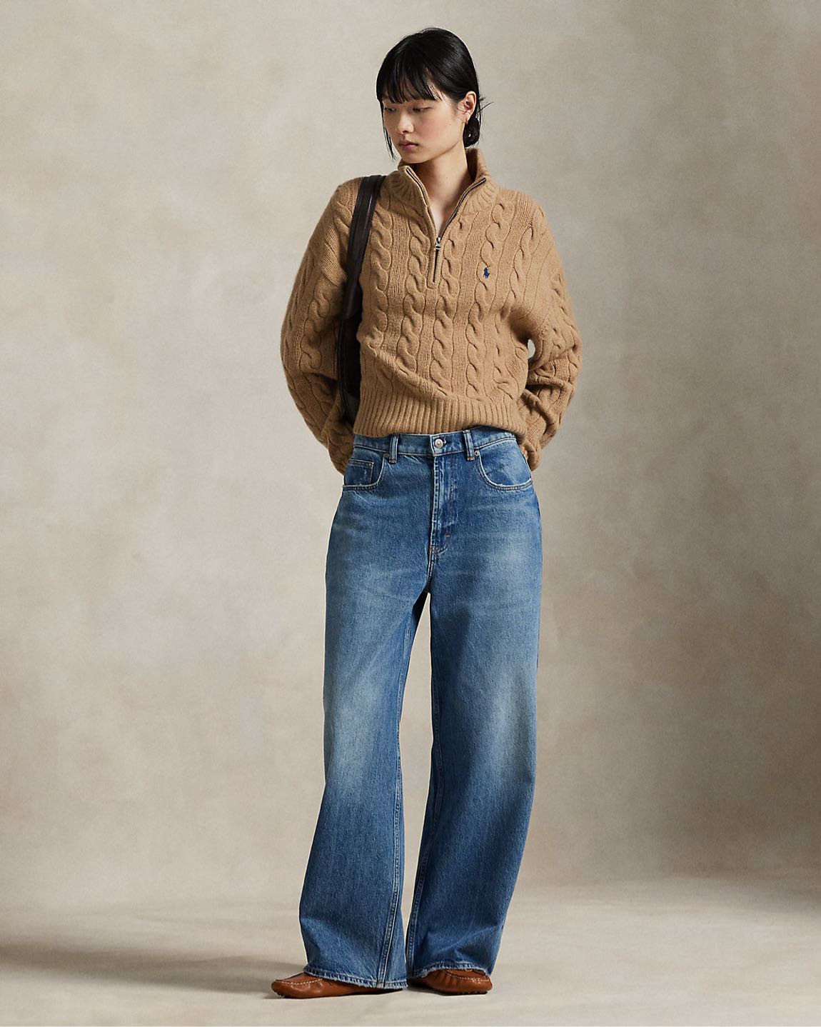 Ralph Lauren Women Cable-Knit-Zip — görsel 2/6
