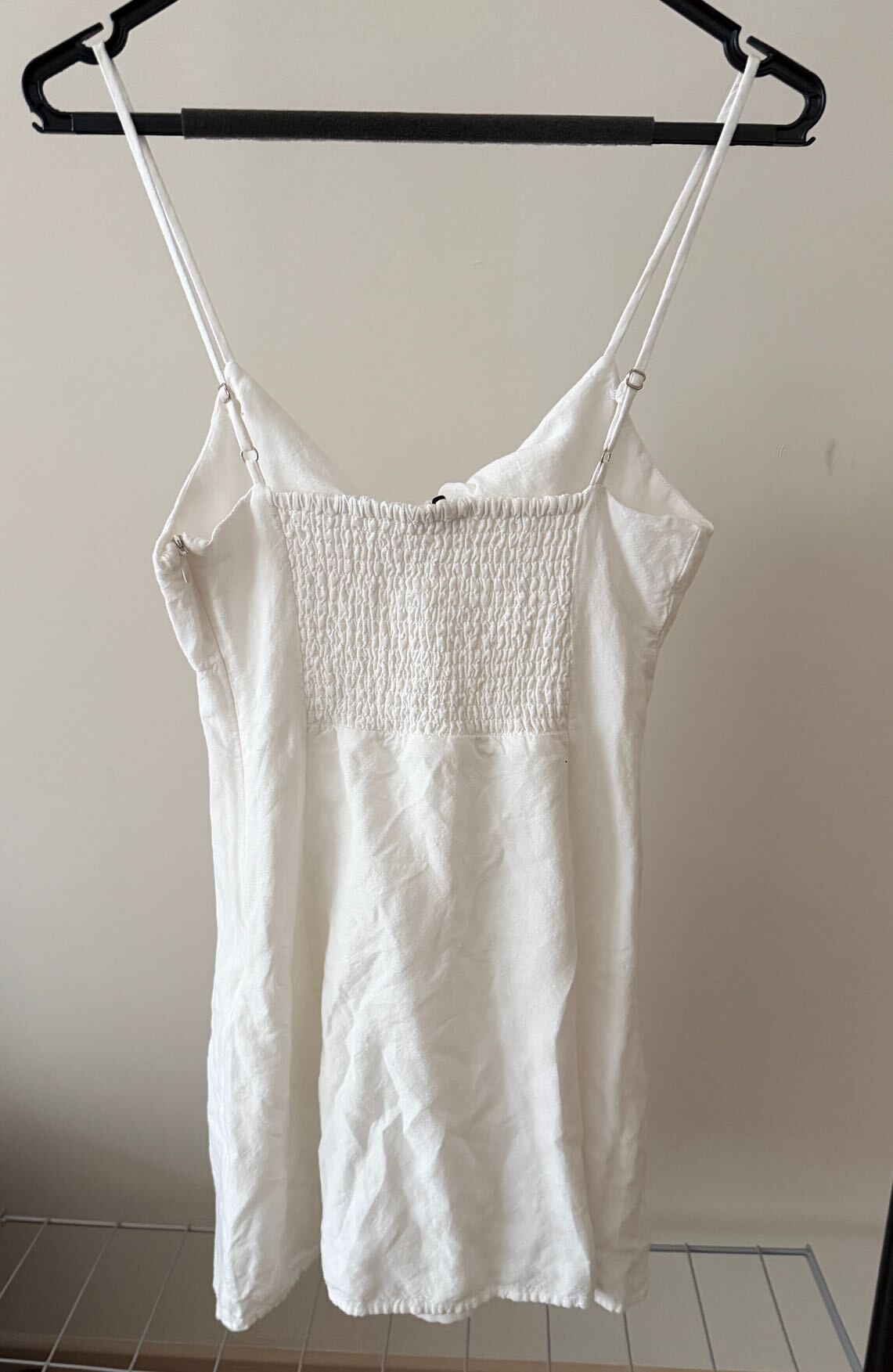 Bershka Beyaz Mini Elbise — görsel 2/7