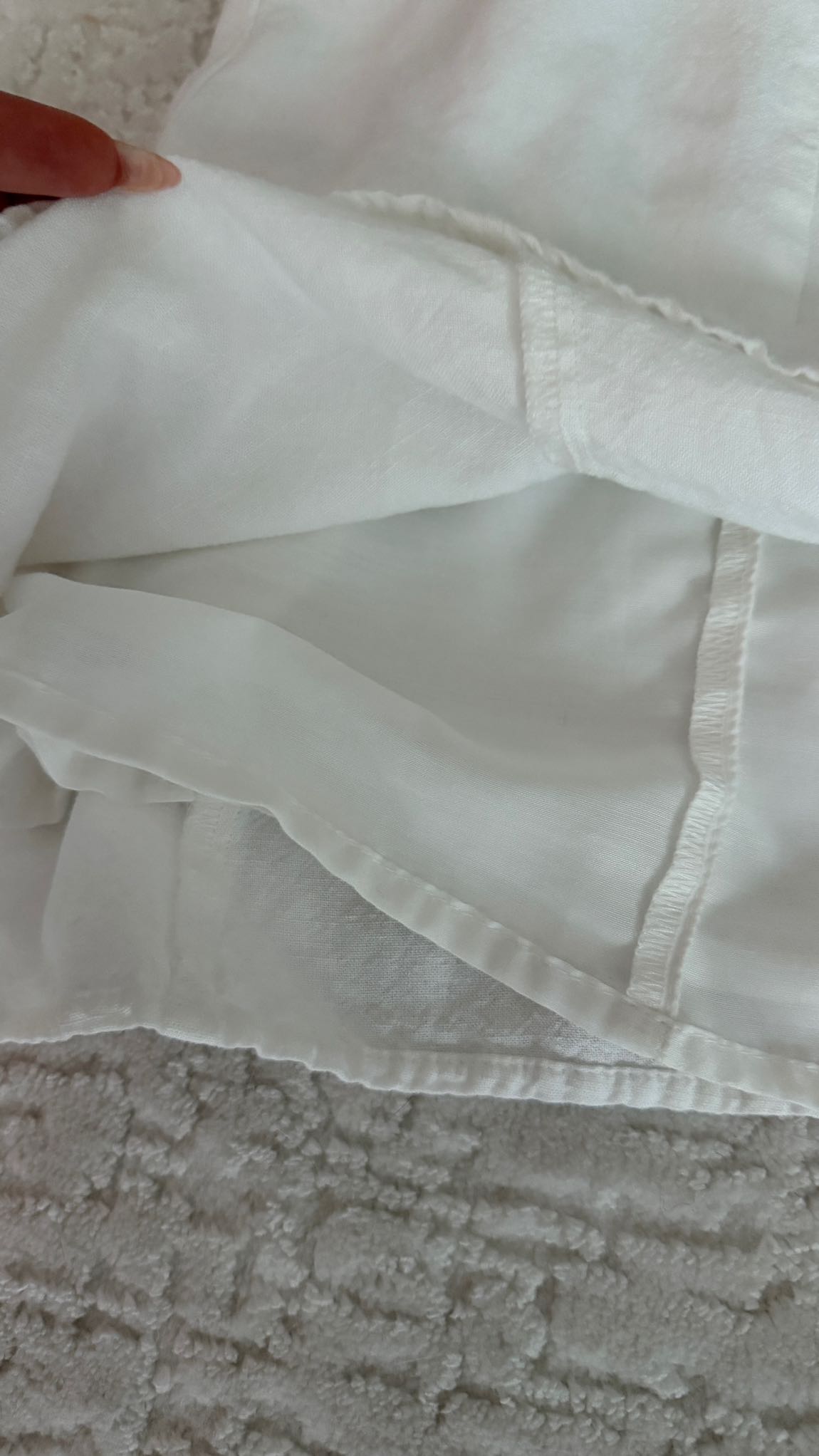 Bershka Beyaz Mini Elbise — görsel 4/7