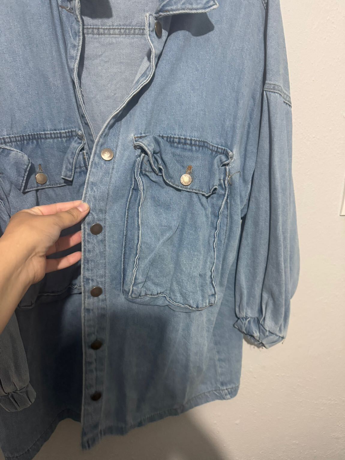 Denim Gömlek Ceket — görsel 16/19