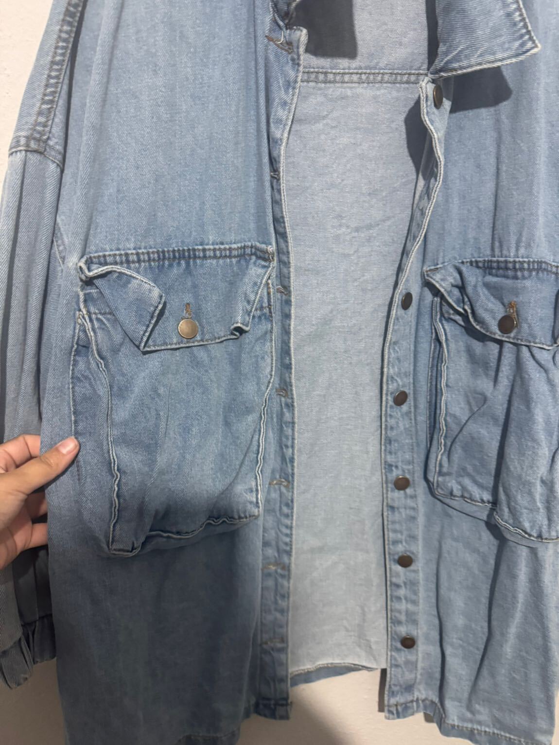 Denim Gömlek Ceket — görsel 18/19