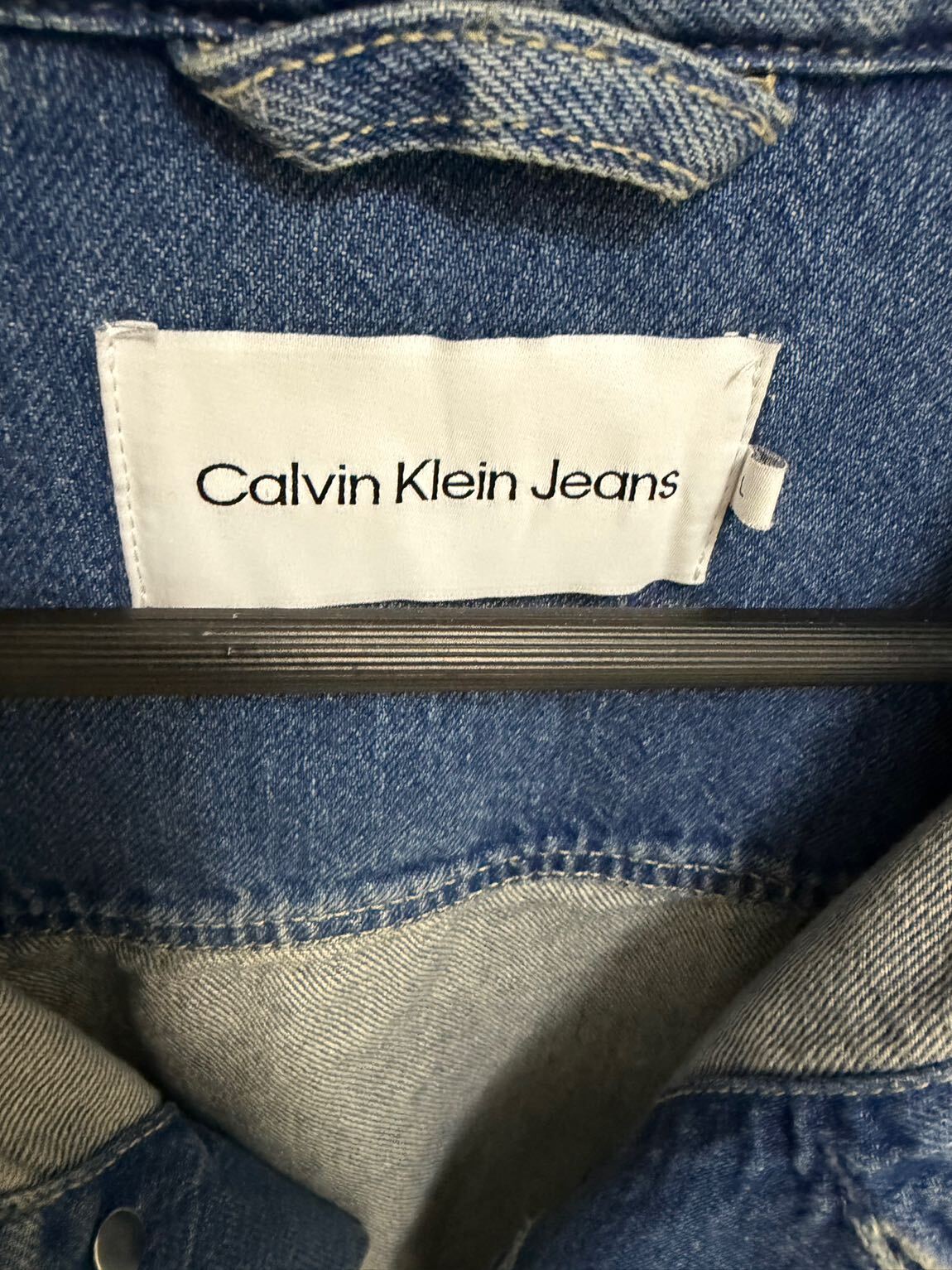 Calvin Klein Mavi Kot Ceket — görsel 2/5