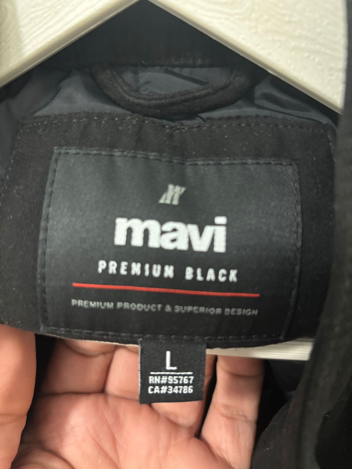 Mavi Siyah Erkek Ceket — görsel 3/3