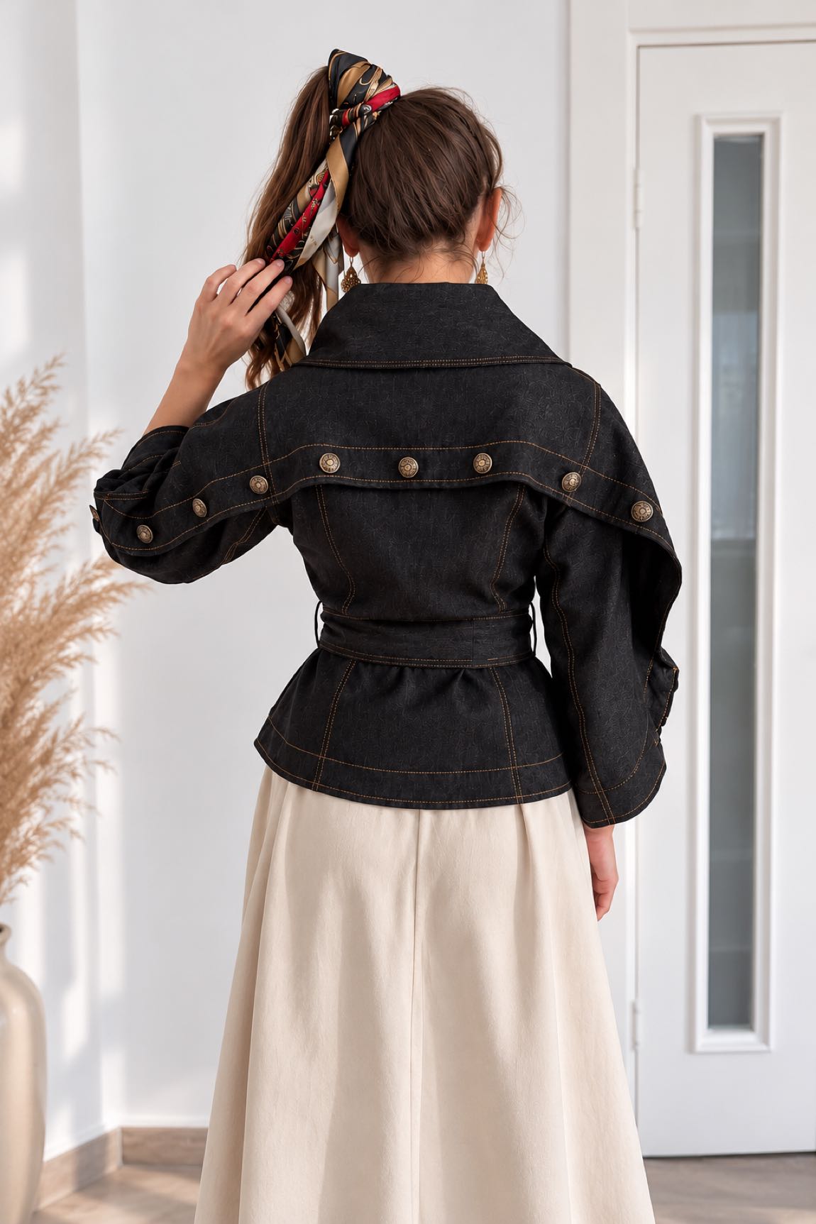 Denim Ceket S M L — görsel 4/4