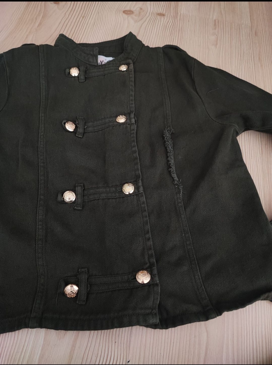 ZARA MODELİ KADİN CEKET JEANS — görsel 4/4