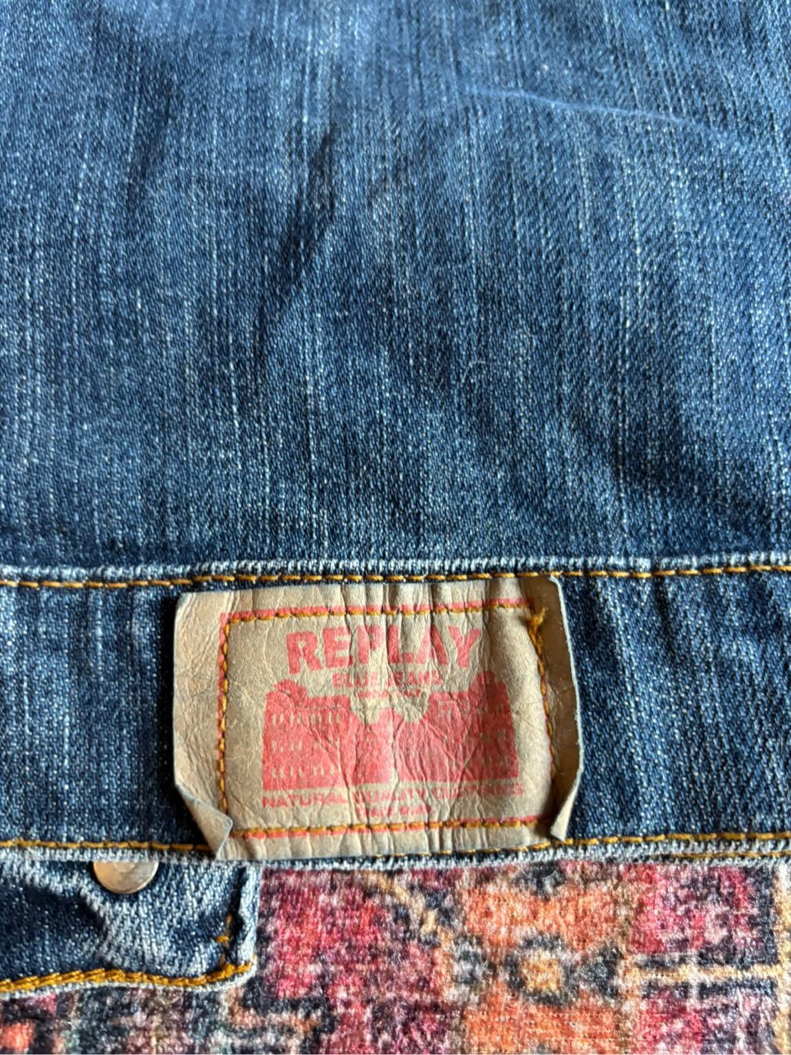 replay 2000's denim trucker jacket — görsel 7/7