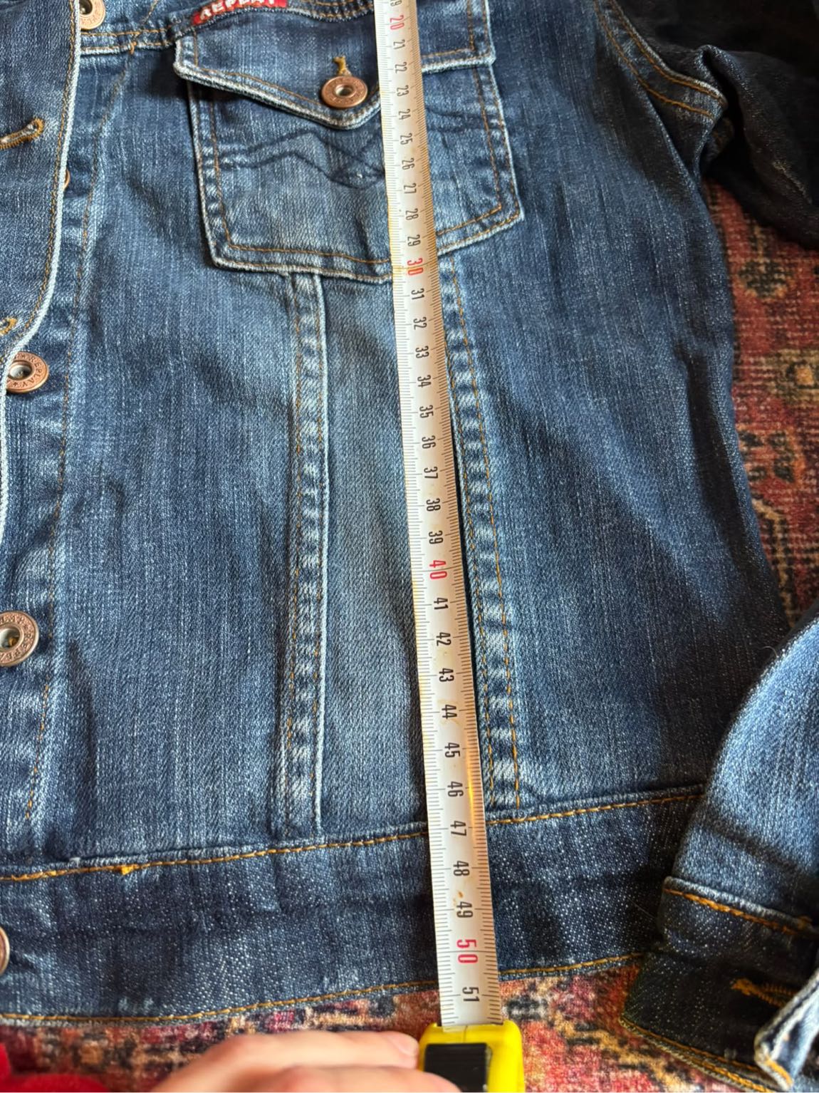 replay 2000's denim trucker jacket — görsel 5/7