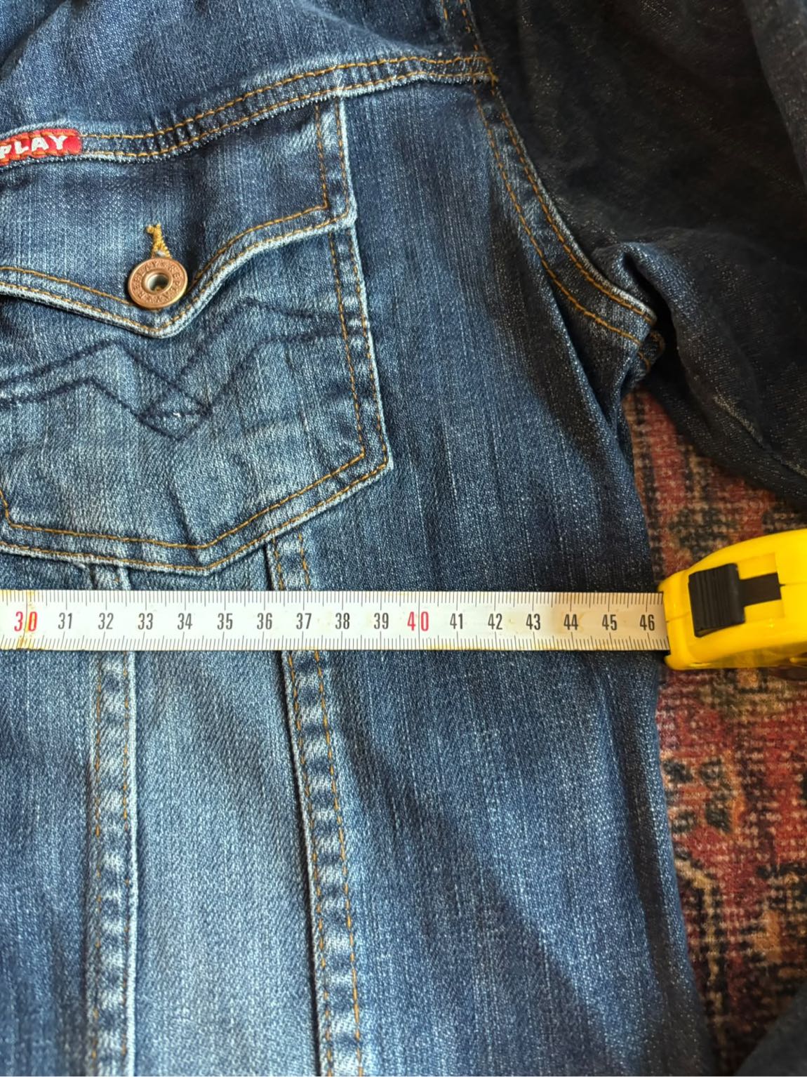 replay 2000's denim trucker jacket — görsel 6/7