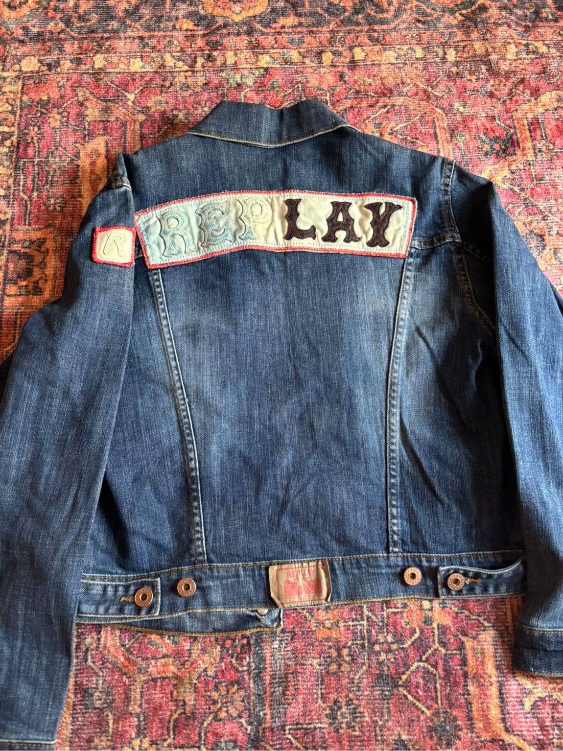 replay 2000's denim trucker jacket — görsel 2/7