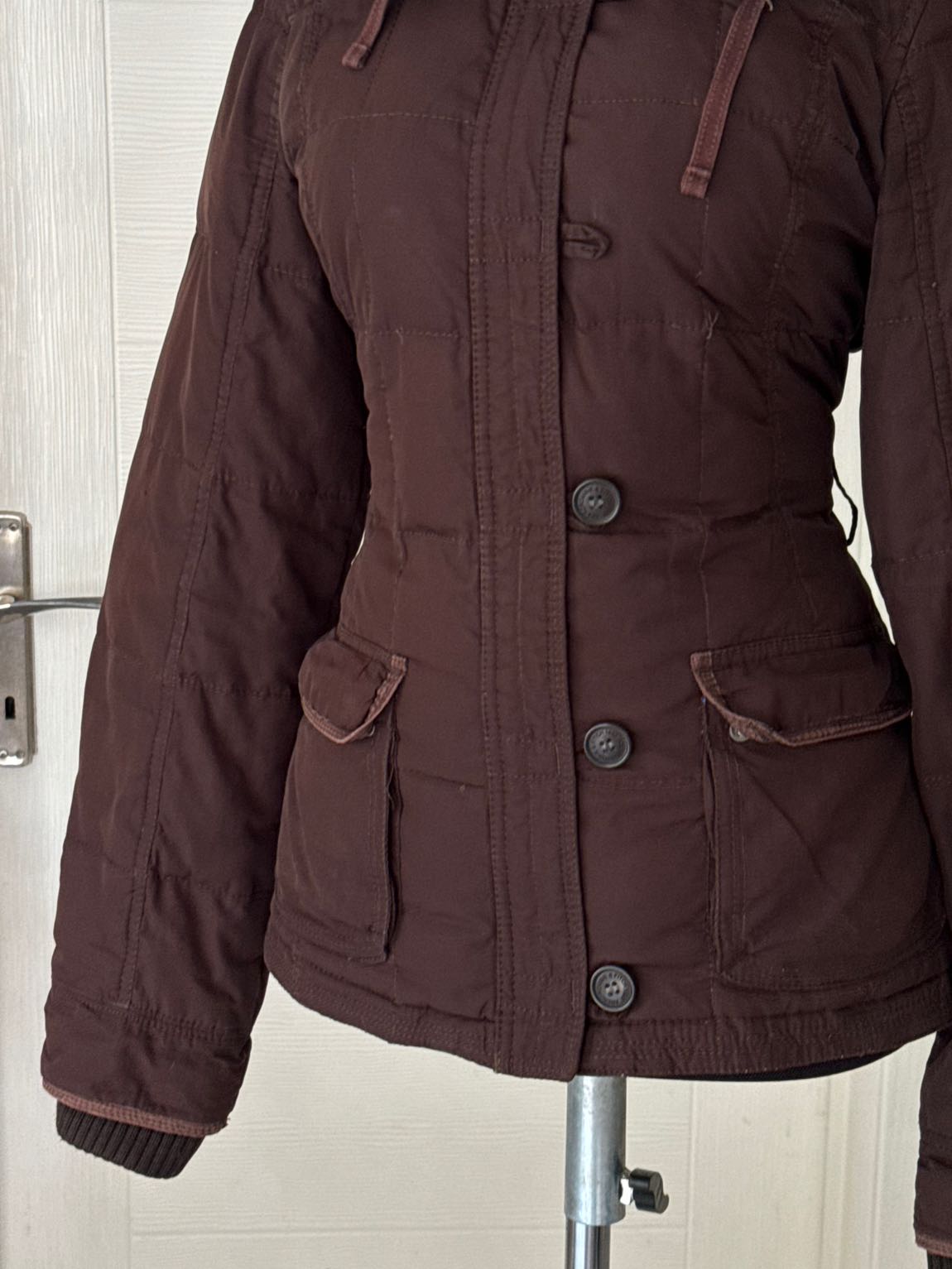 Abercrombie furr fitted kahve mont — görsel 5/16