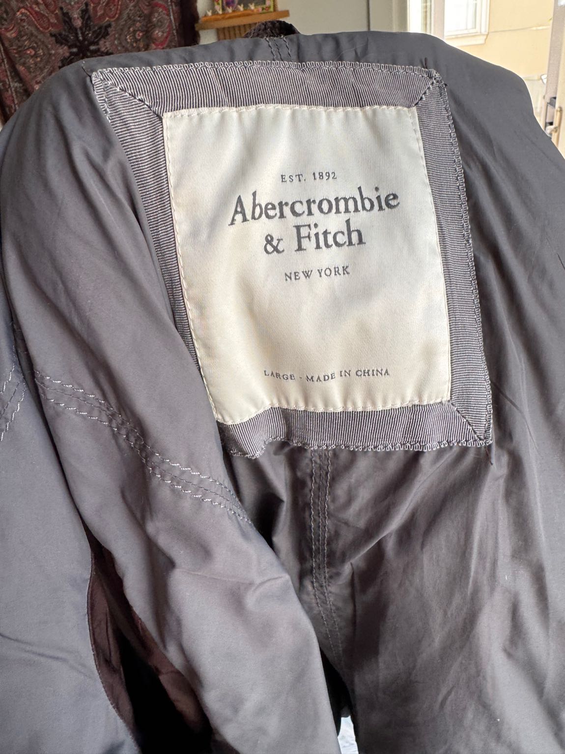 Abercrombie furr fitted kahve mont — görsel 7/16