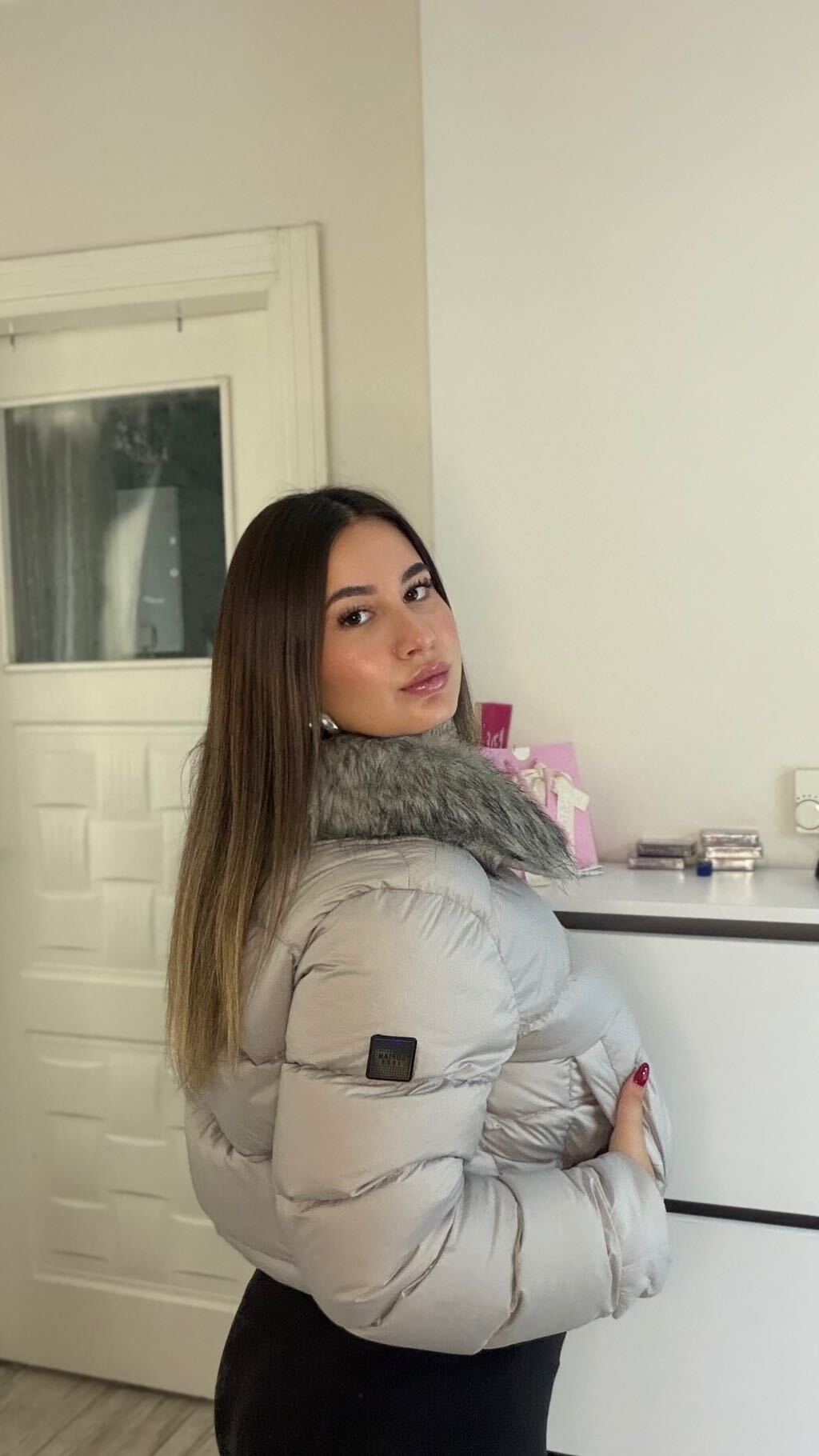 Lufian kadın daisy mont — görsel 5/8