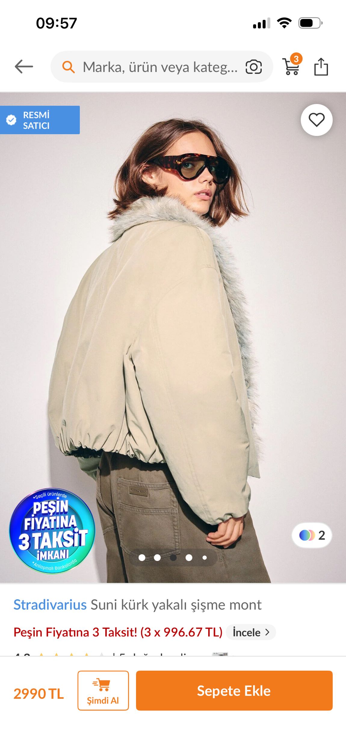 Stradivarius yakası lü mont — görsel 2/7