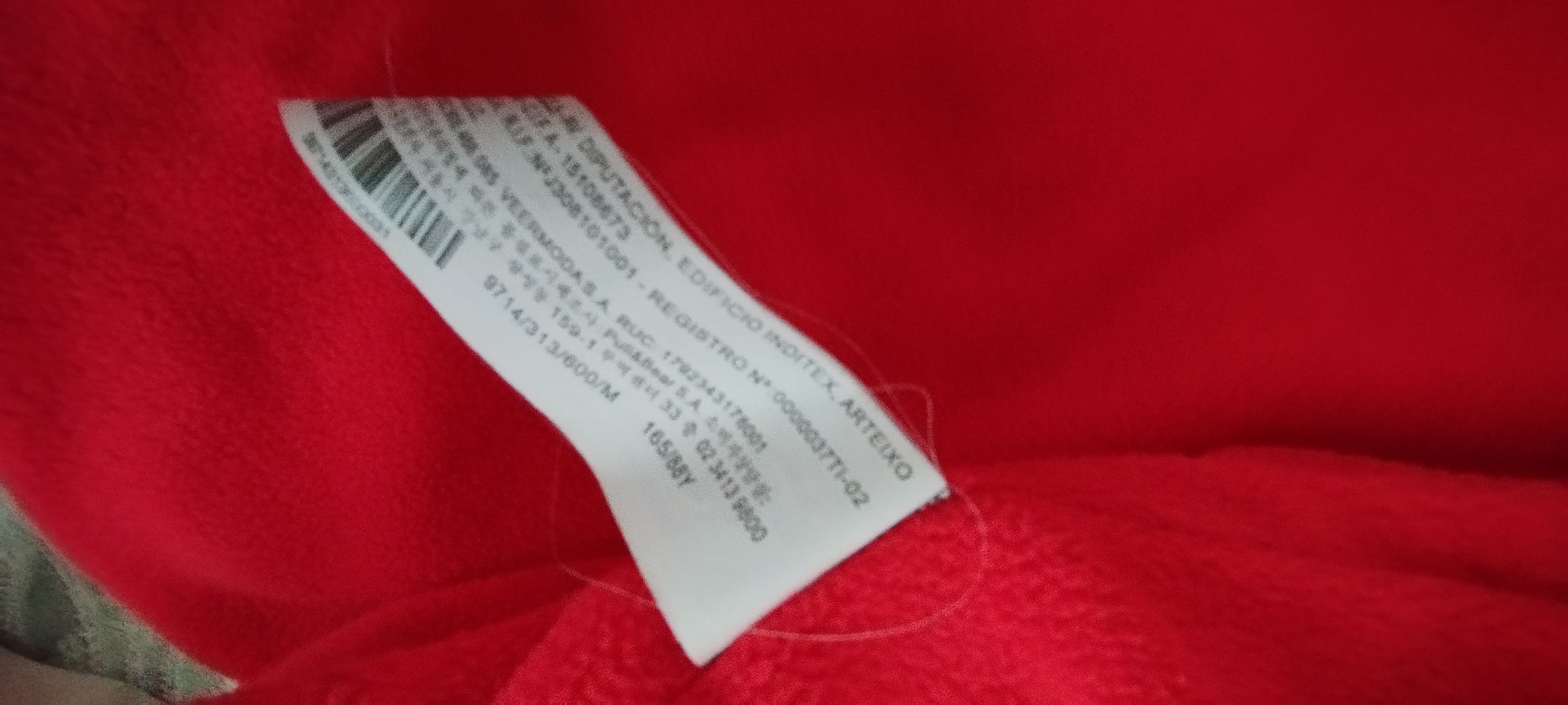 PULL BEAR Kırmızı Mont — görsel 4/4