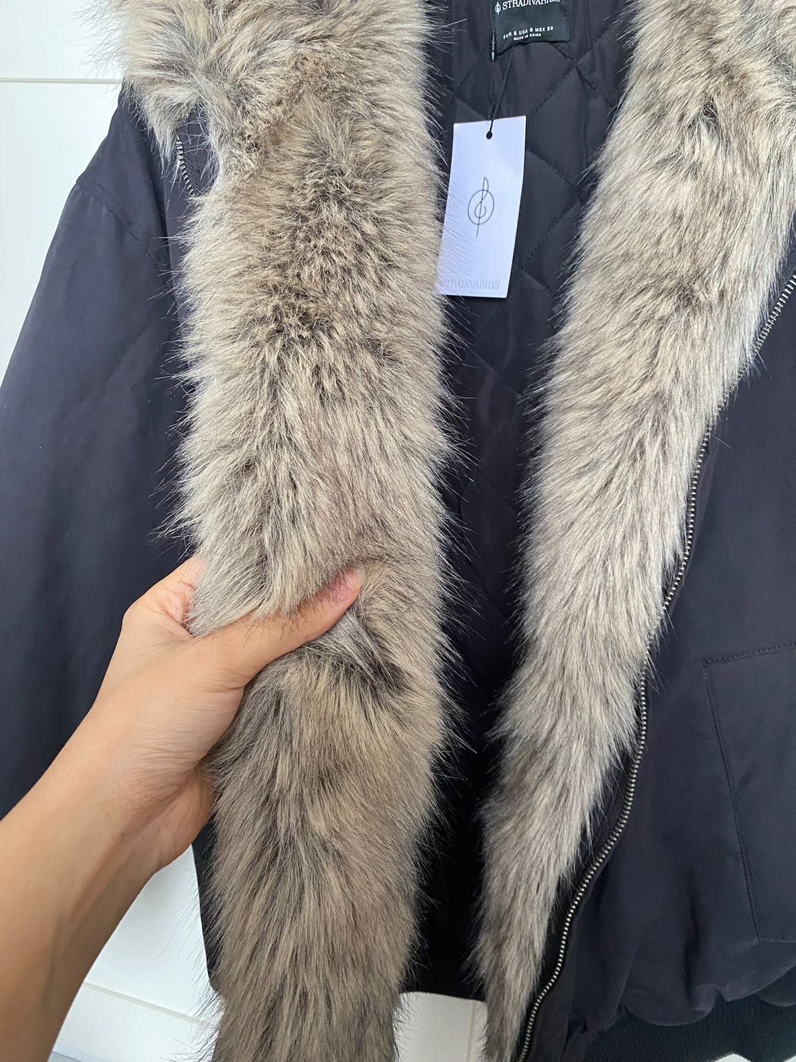 Stradivarius kür klü Mont — görsel 4/11