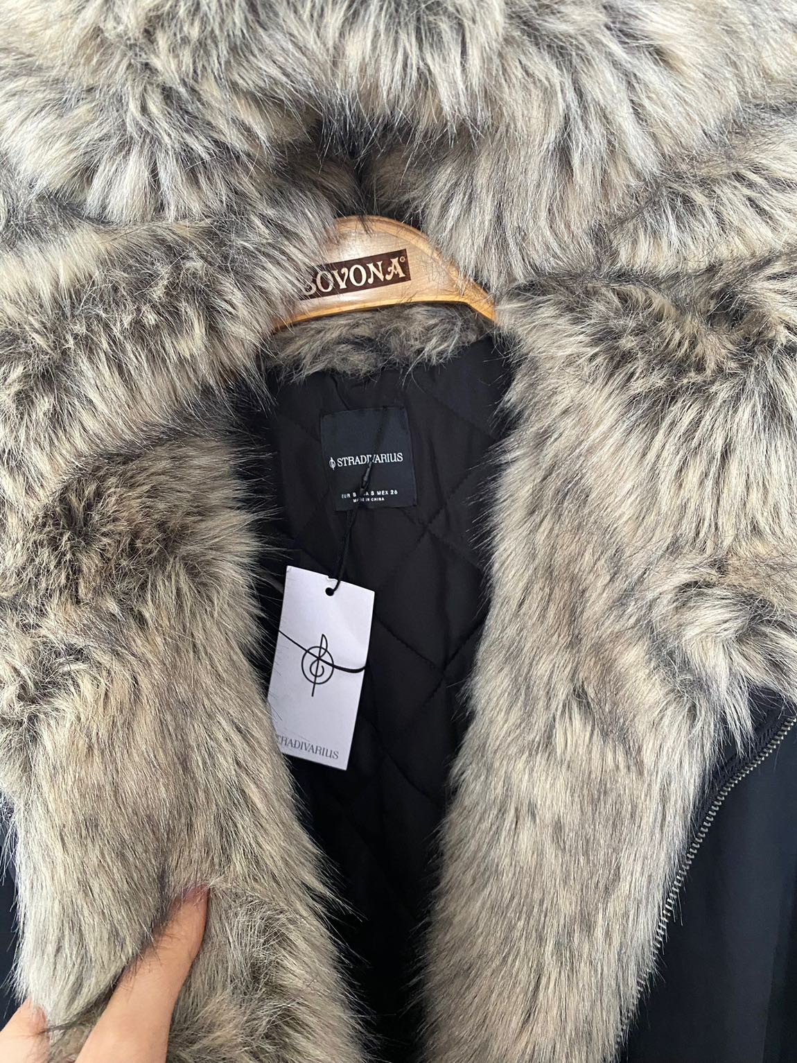Stradivarius kür klü Mont — görsel 5/11