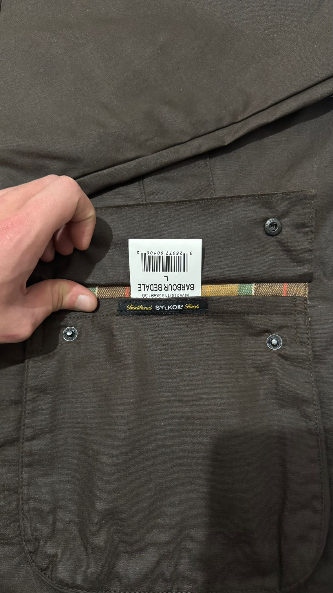 Barbour Bedale Yağlı Ceket — görsel 4/9