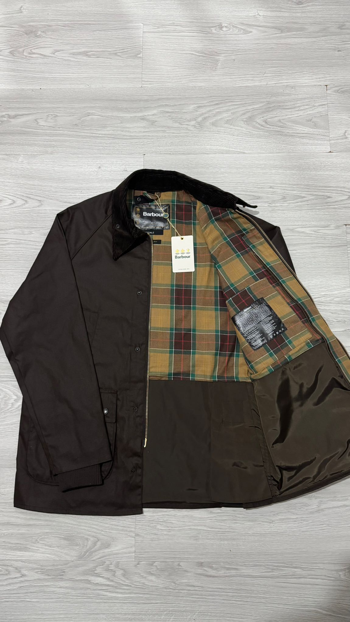 Barbour Bedale Yağlı Ceket — görsel 5/9