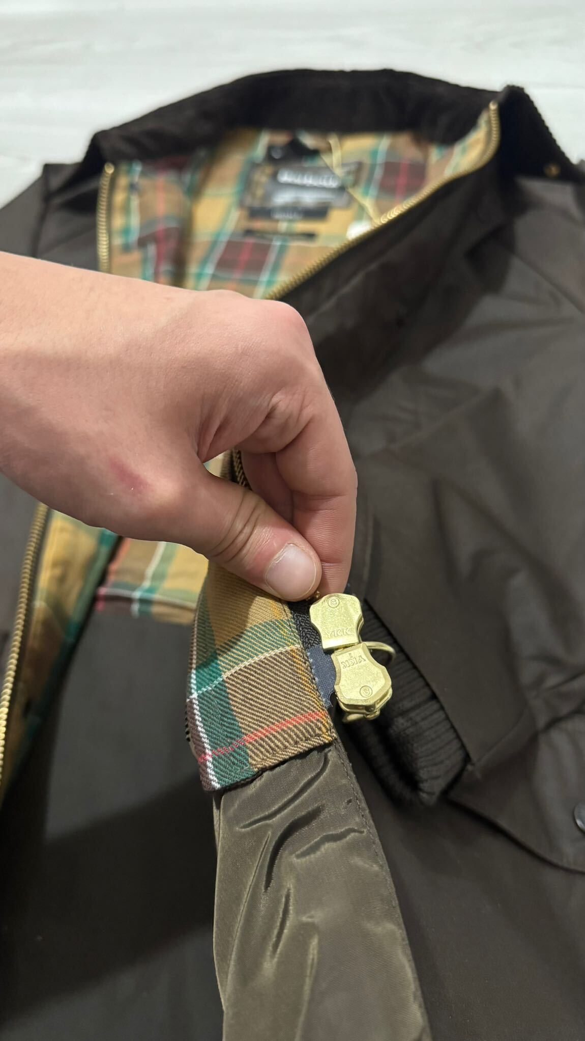 Barbour Bedale Yağlı Ceket — görsel 7/9