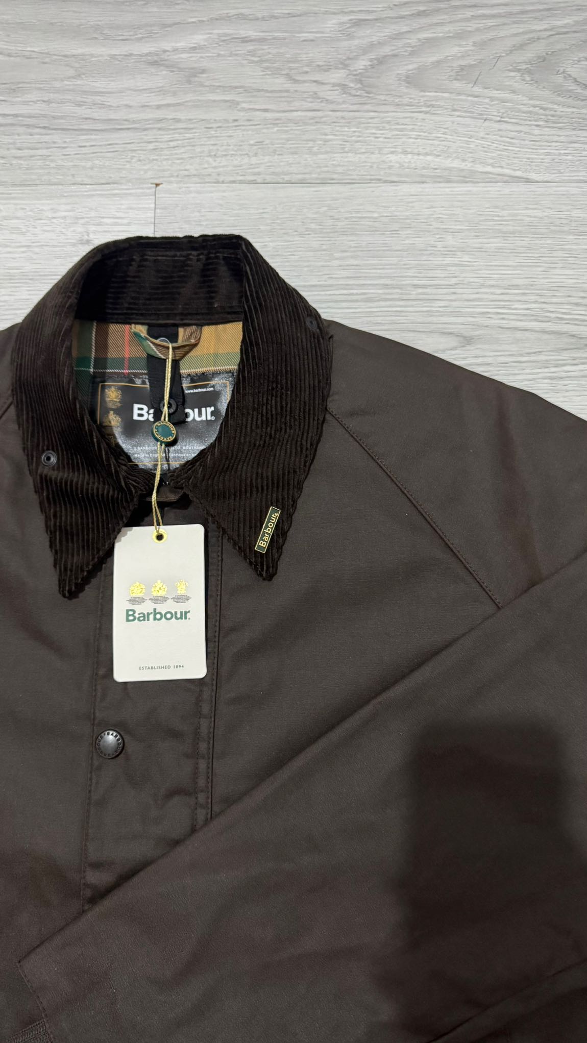 Barbour Bedale Yağlı Ceket — görsel 3/9