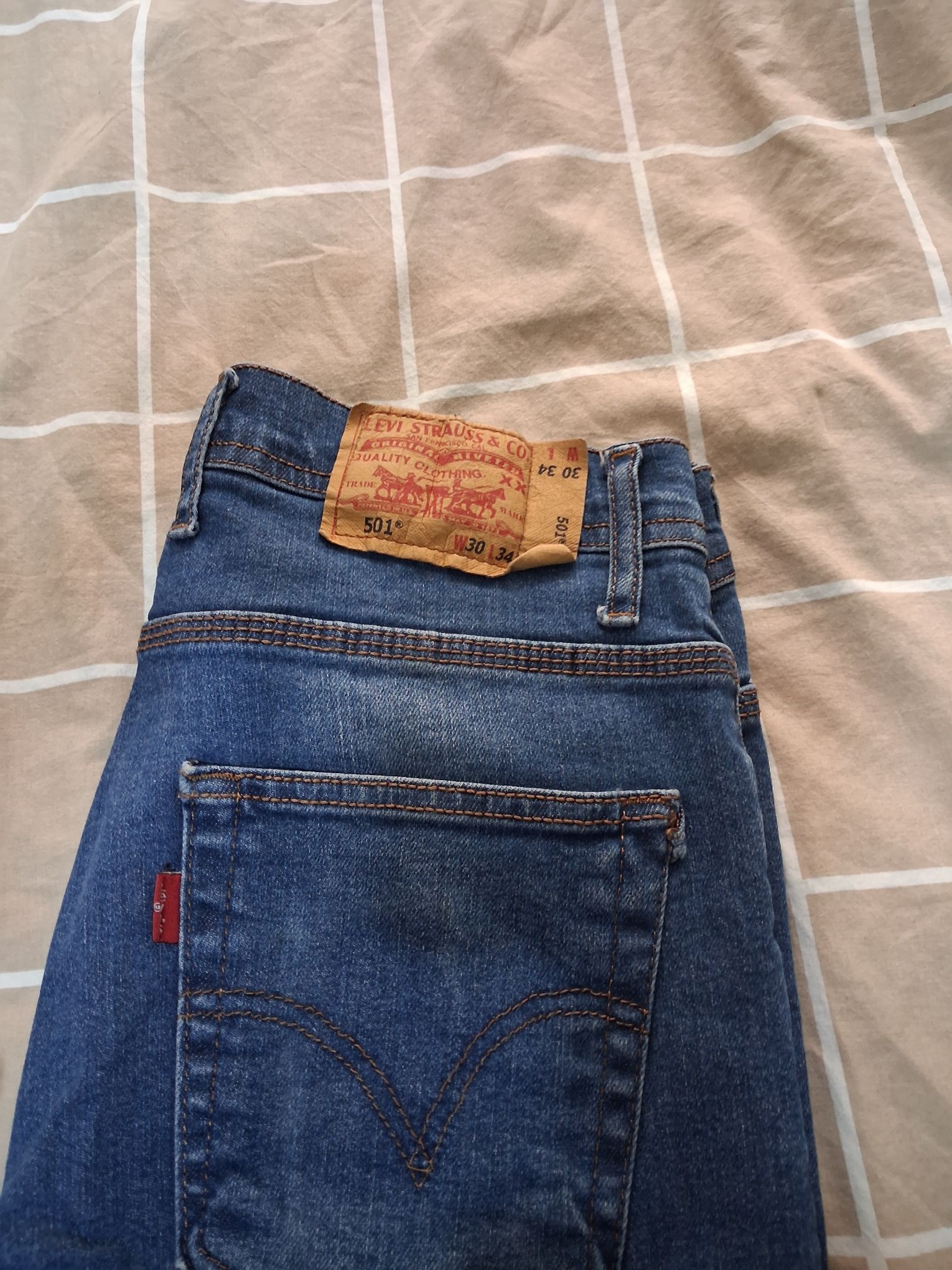 Levi's 501 Model Erkek Jeans / W30 — görsel 5/7