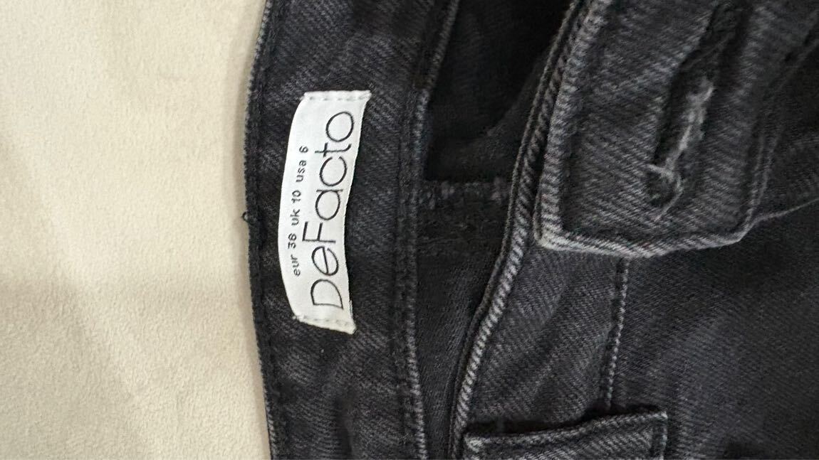 Defacto Siyah Kot Pantolon — görsel 3/3