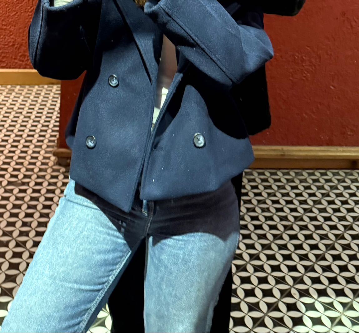 Zara koyu kot — görsel 2/8