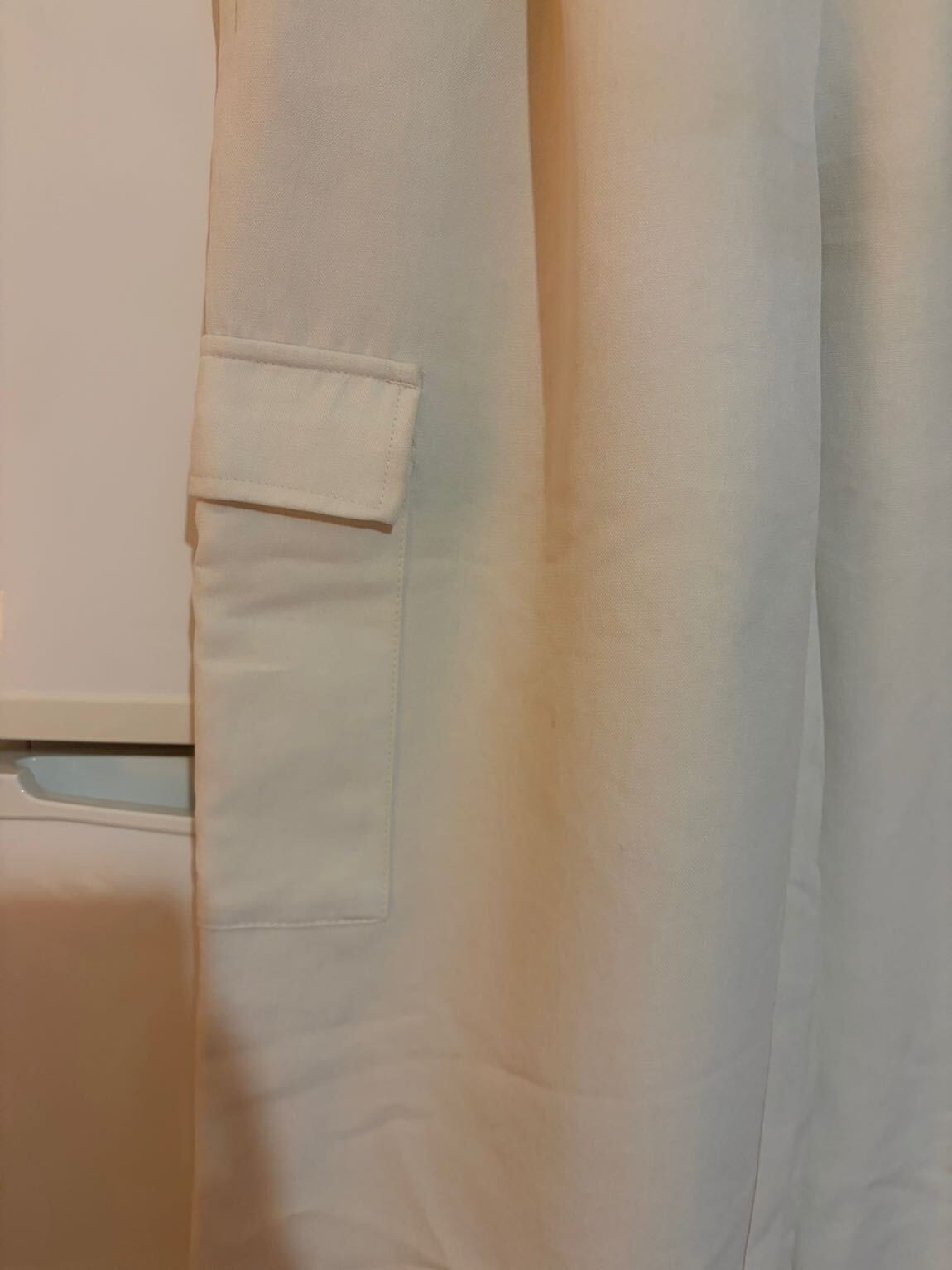 Kargo Cepli Bej Pantolon Bershka — görsel 4/11