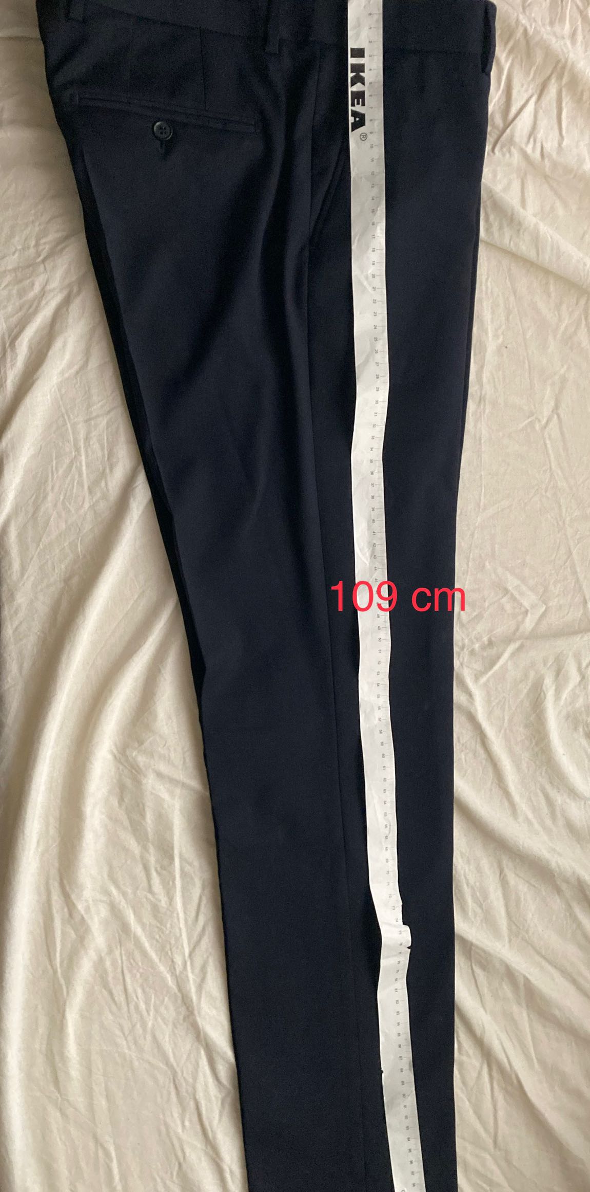 BEYMEN Lacivert %100 Yün Pantolon — görsel 6/8