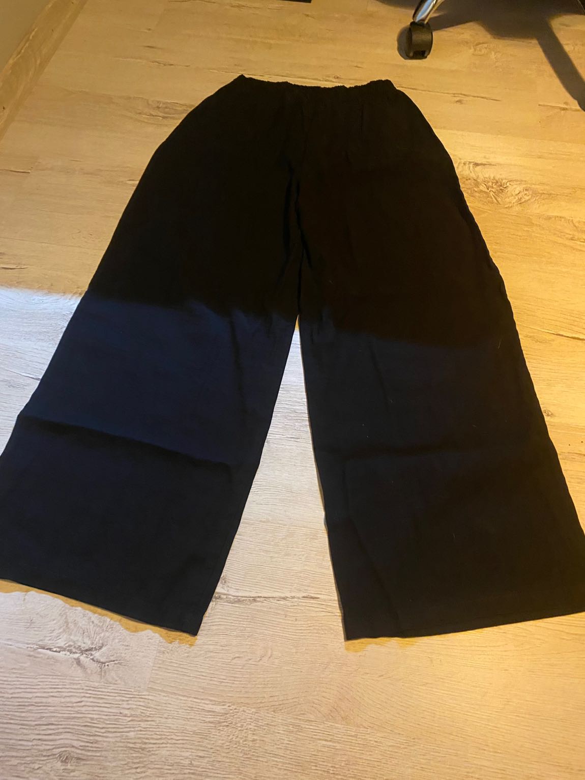 Siyah bol paça Pantolon — görsel 5/5