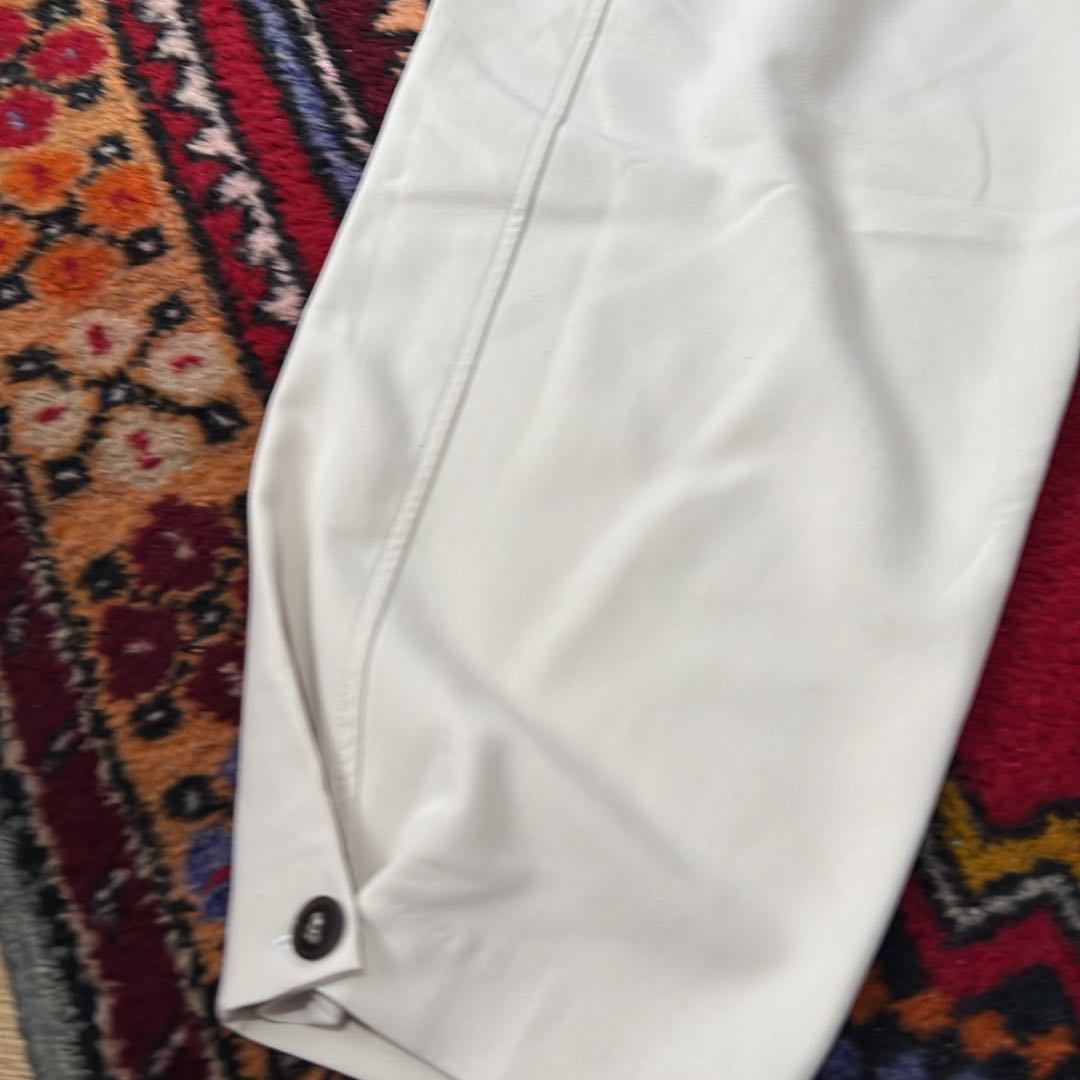 Beyaz Yüksek Bel Pantolon — görsel 2/4