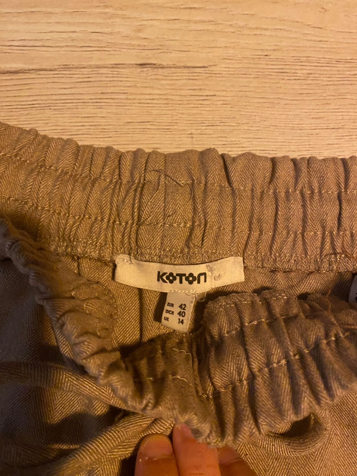 Krem rengi Pantolon — görsel 7/7