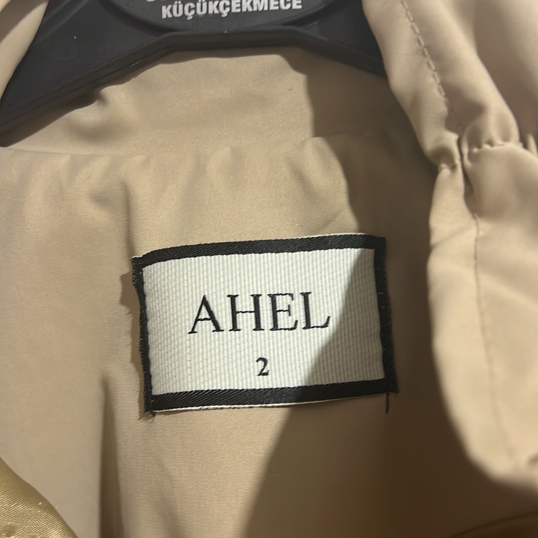 Ahel marka taş Detaylı yağmurluk ceket — görsel 4/8