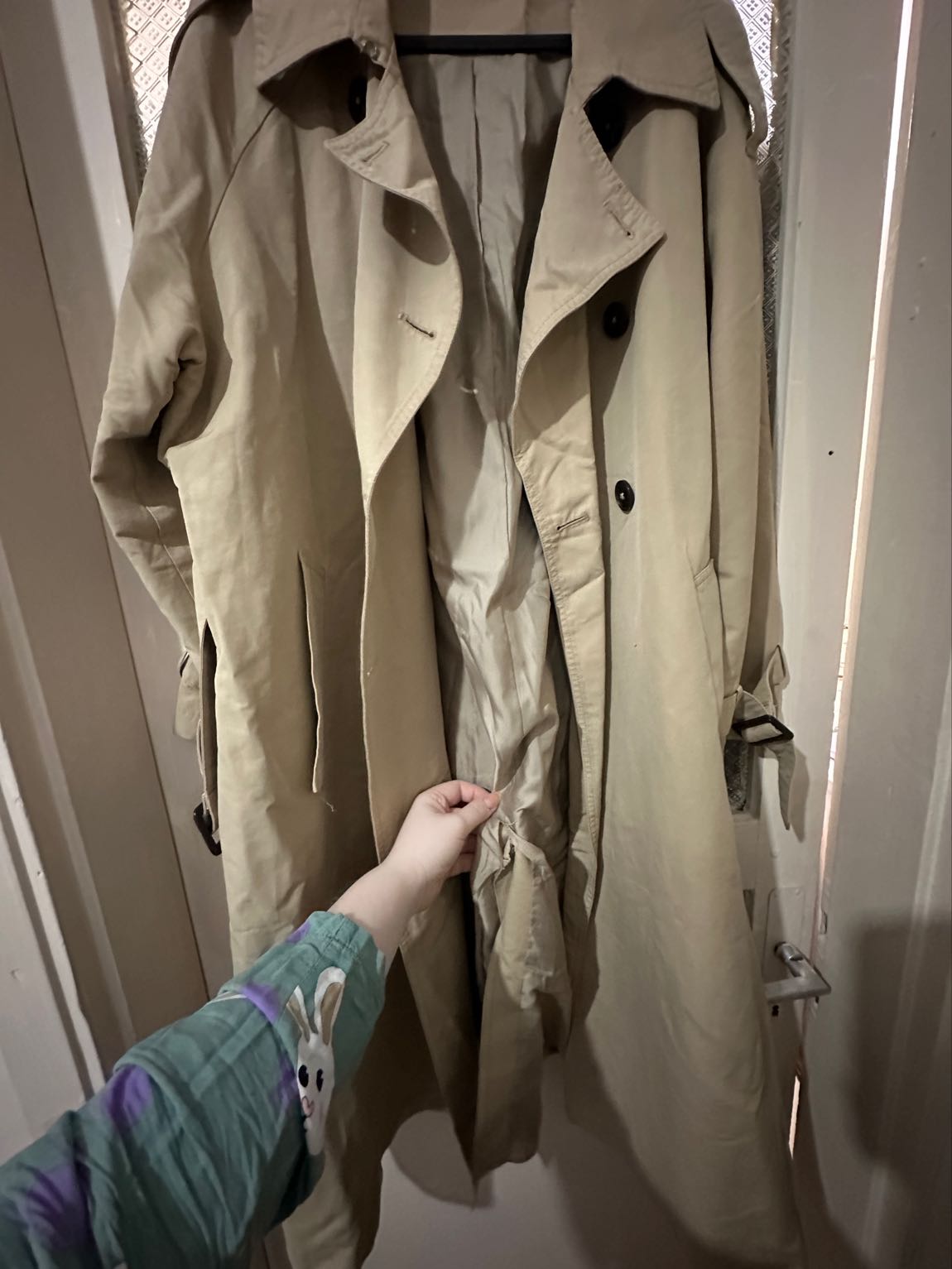 Zara Bej Trençkot — görsel 2/5