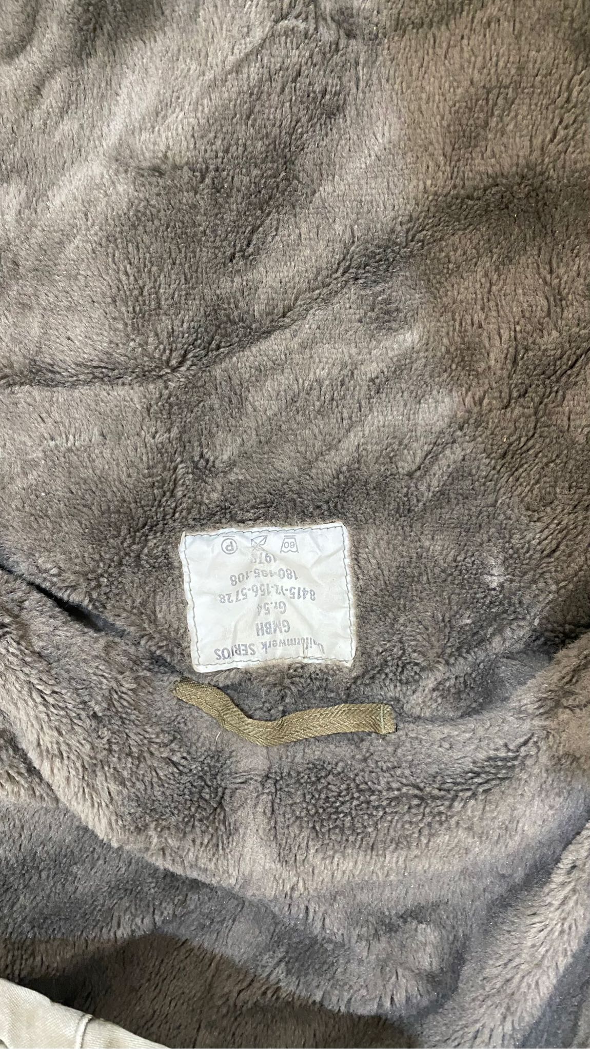 Alman ordu Parka kapüşonlu — görsel 14/14