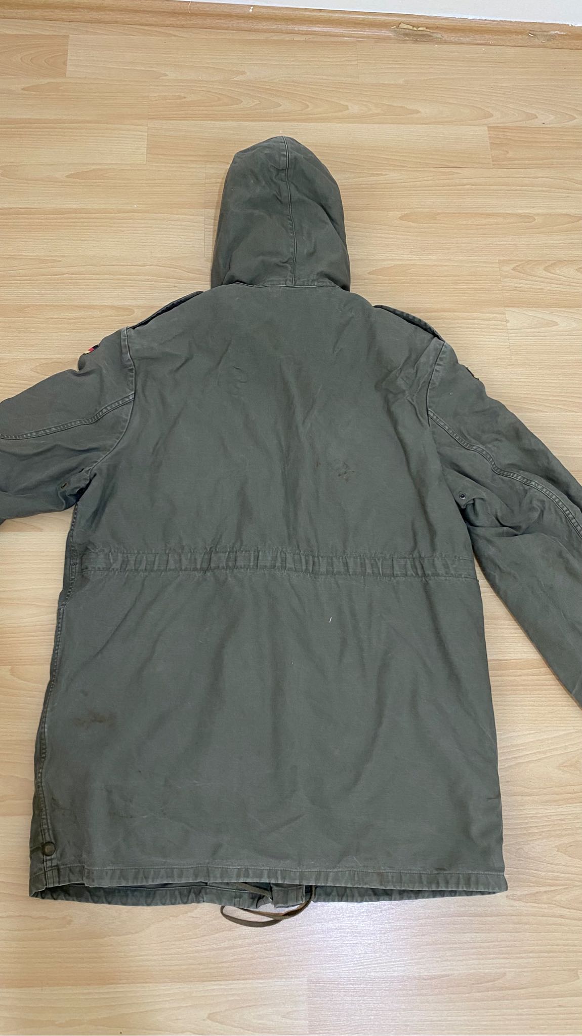 Alman ordu Parka kapüşonlu — görsel 2/14