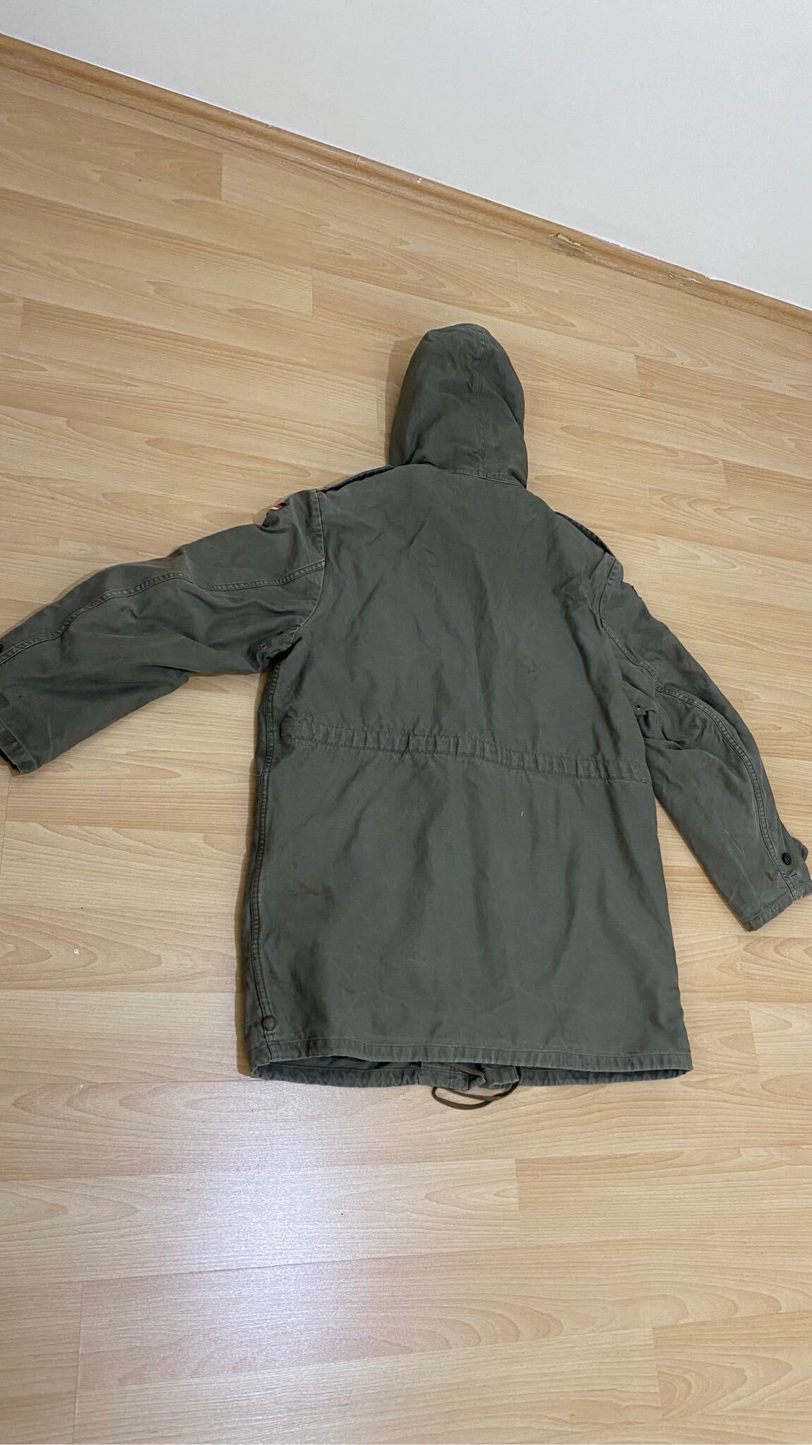 Alman ordu Parka kapüşonlu — görsel 3/14