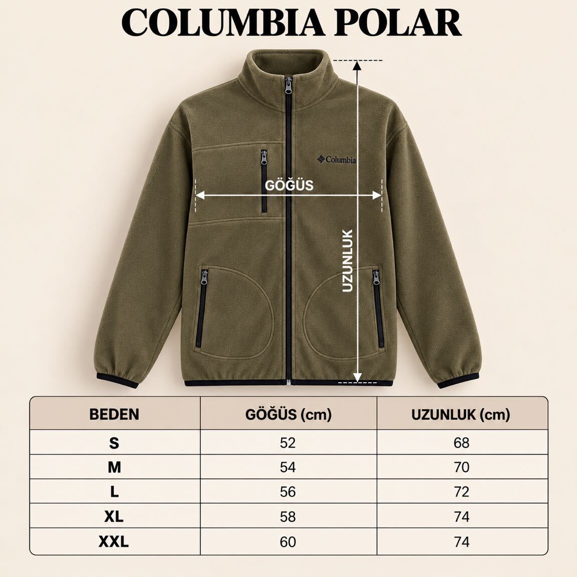 Columbia Polar Ceket — görsel 9/9