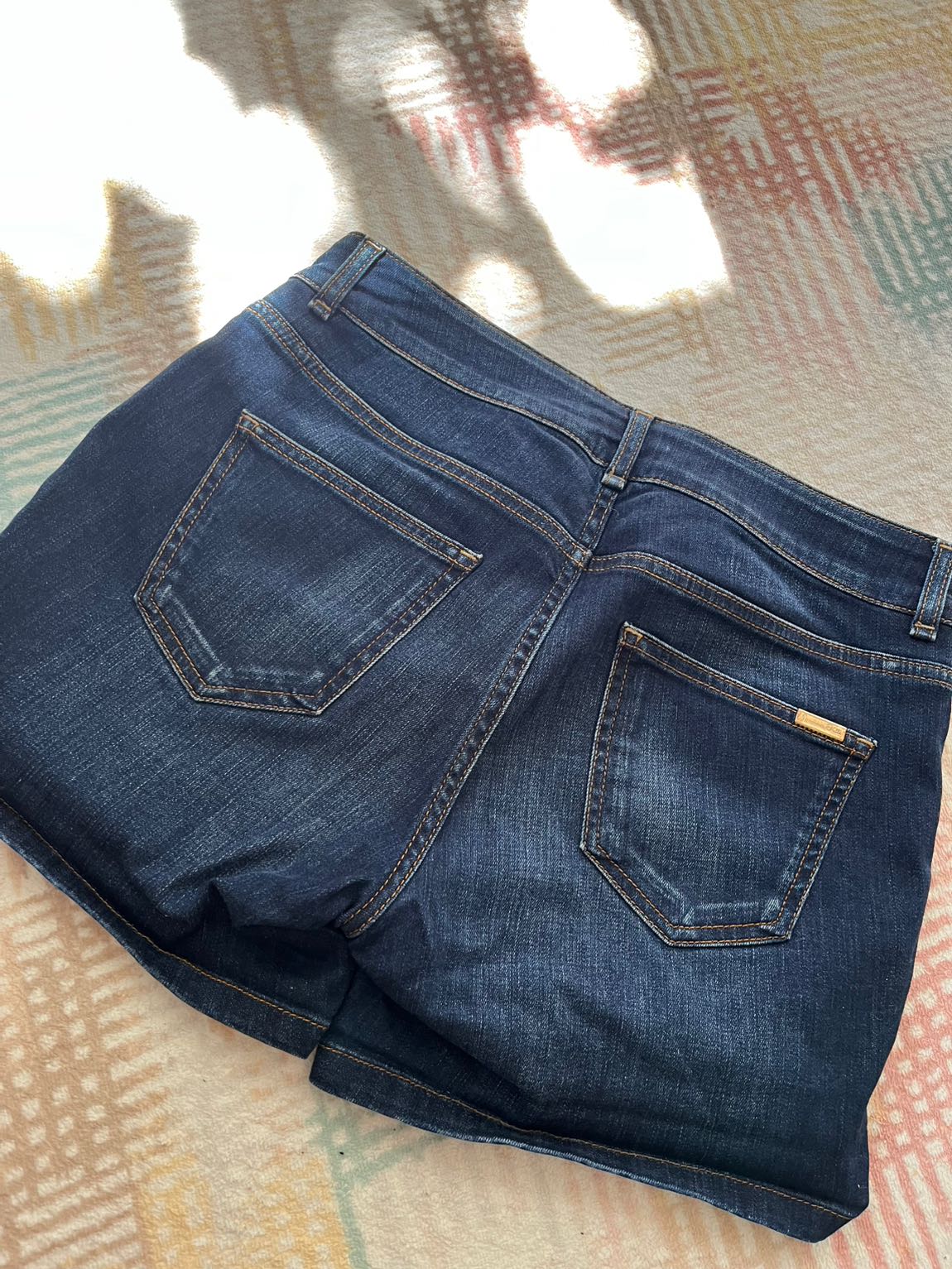 Massimo Dutti Kot Şort — görsel 3/3