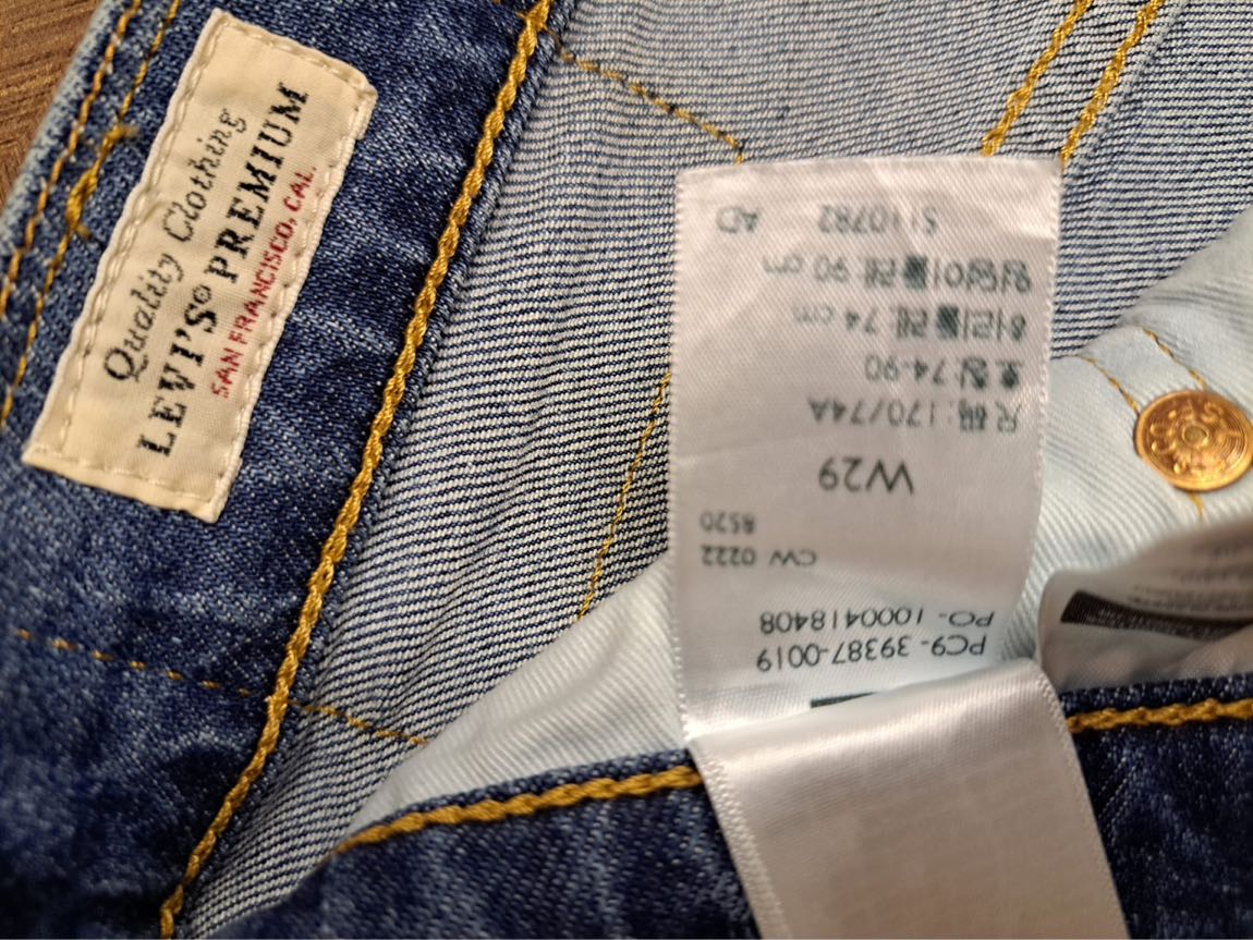 Levi's Kot Şort erkek — görsel 4/6