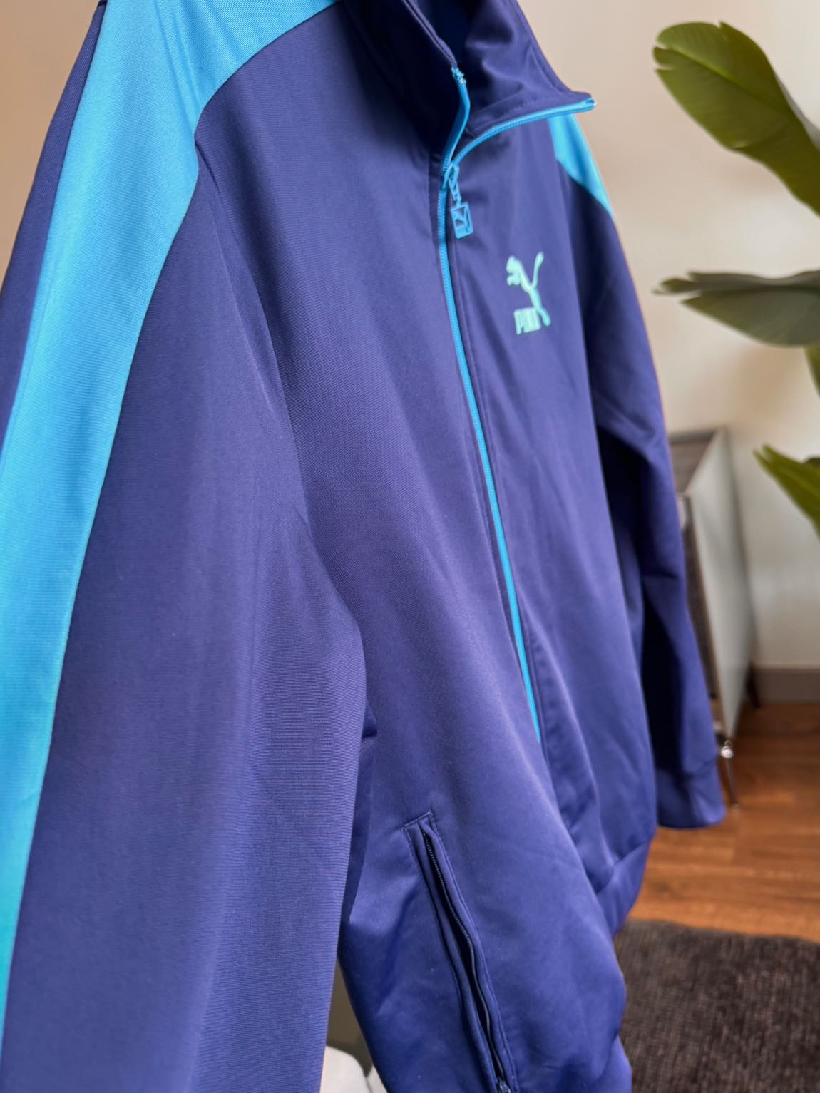 Puma Mavi Spor Ceket — görsel 7/7