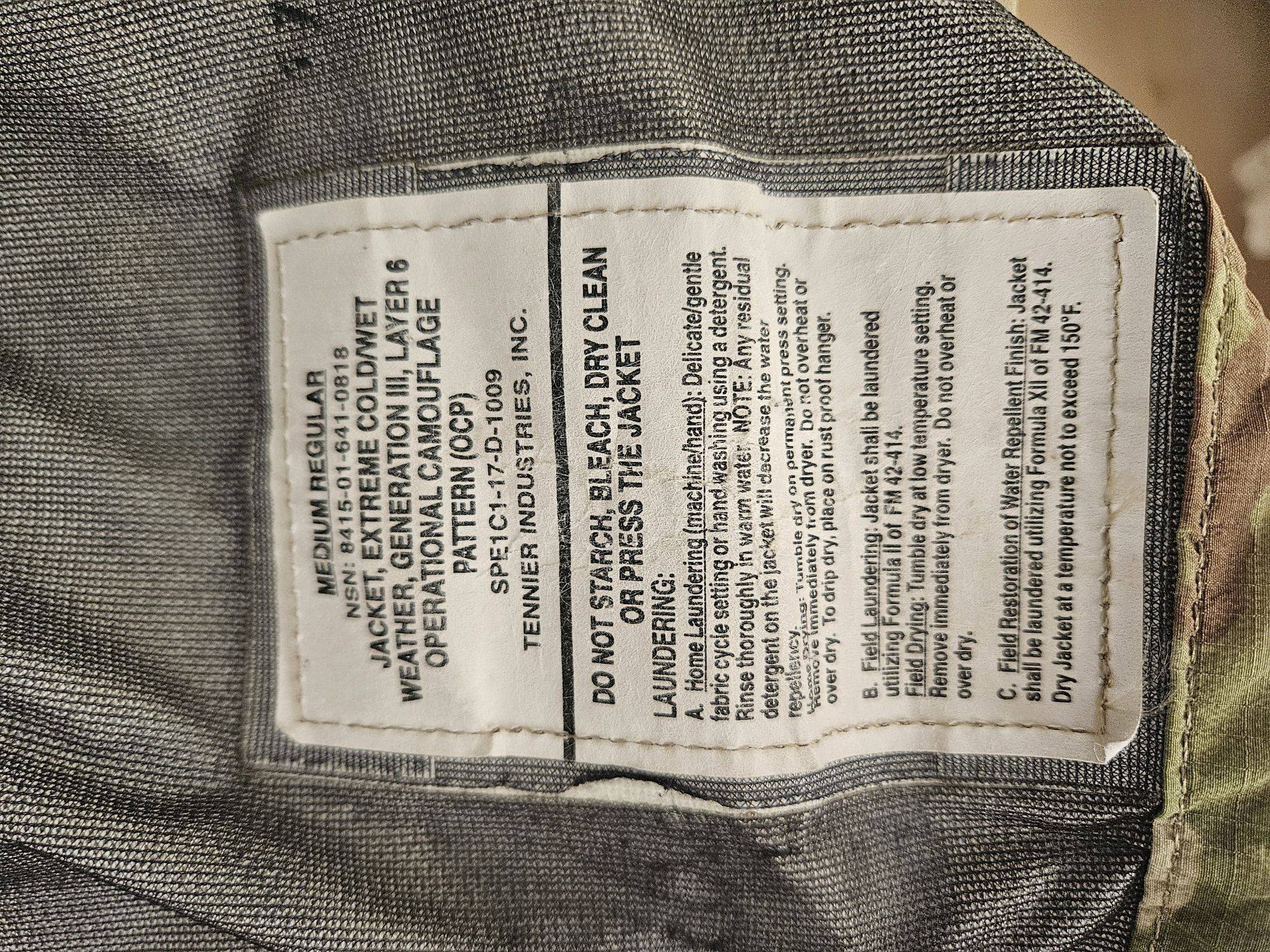 multicam goretex( M ) — görsel 7/10