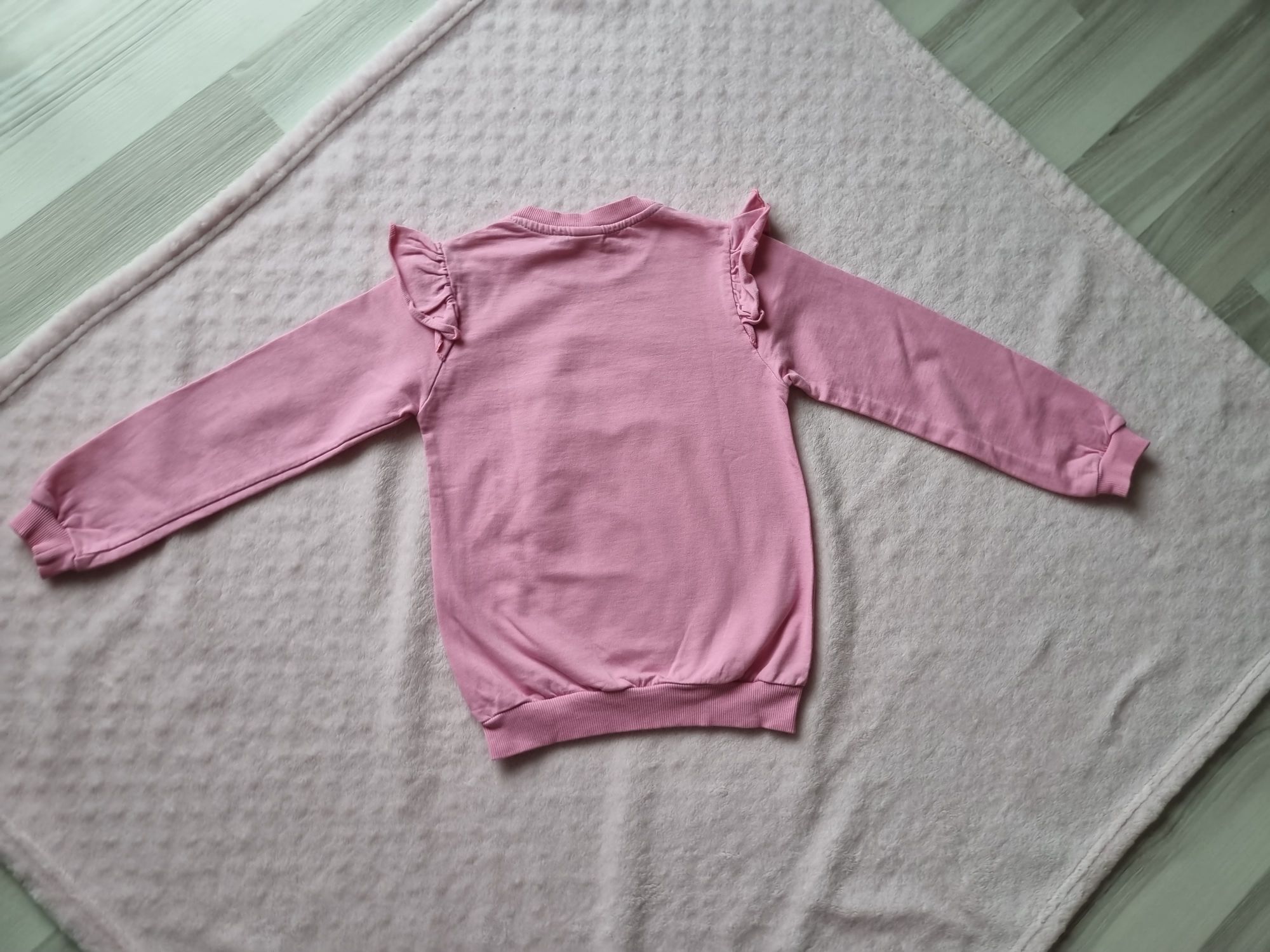 Pembe Unicorn Baskılı Sweatshirt — görsel 5/5