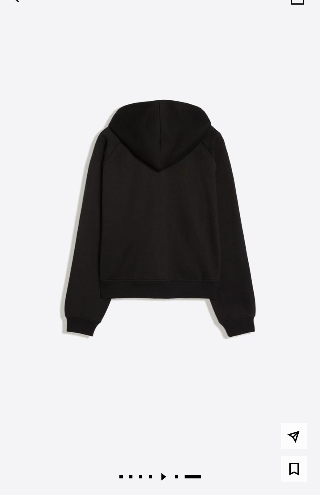 Bershka Kapüşonlu Fermuarlı Sweatshirt — görsel 5/7