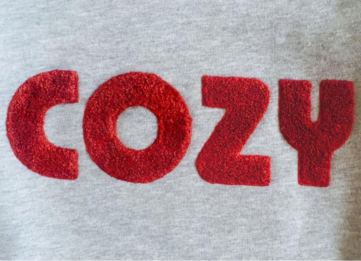 Gri COZY Sweatshirt — görsel 4/5