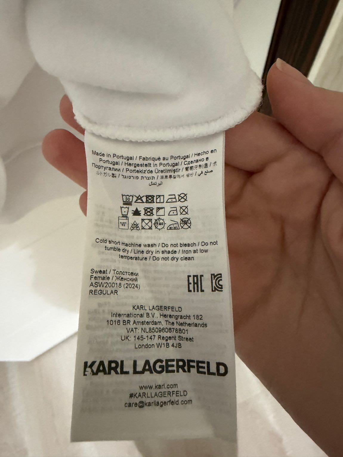 Karl Lagerfeld Kadın Sweatshirt — görsel 5/5