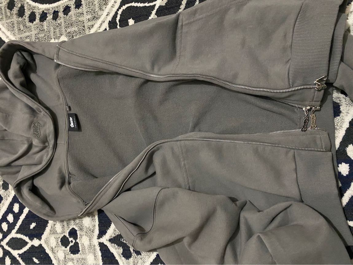 STWD sweatshirt P&B çift fermuar — görsel 2/3