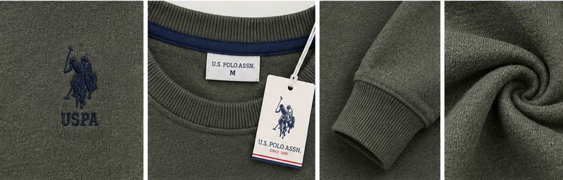 U.S.POLO ETİKETLİ ERKEK SWEATSHİRT — görsel 3/5